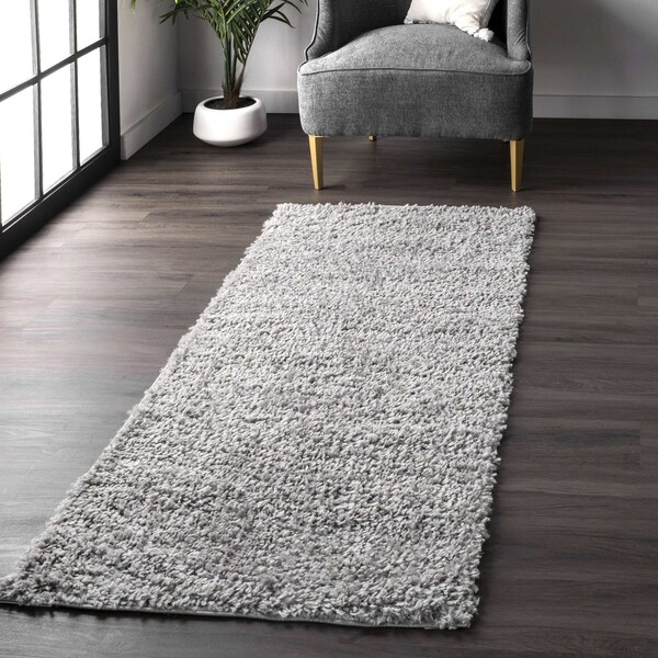 Nuloom Kara Solid Shag Area Rug 2ft 8in x 6ft KKBX01B-2806 - main